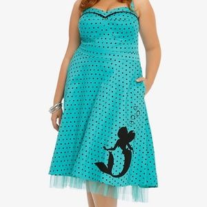Torrid Disney The Little Mermaid Retro Swing Dress